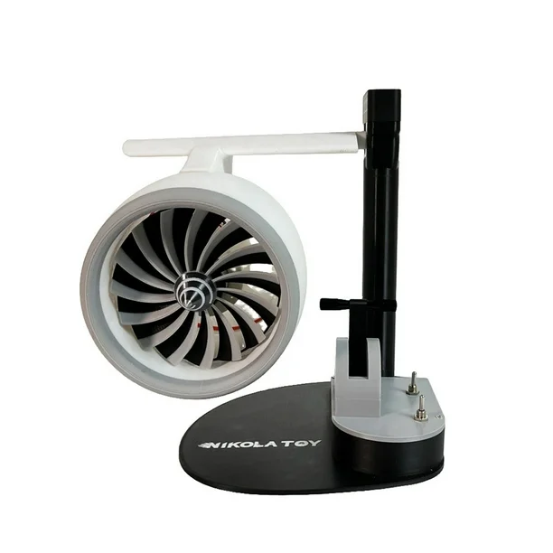 Desktop turbofan engine with adjustable gear (2)