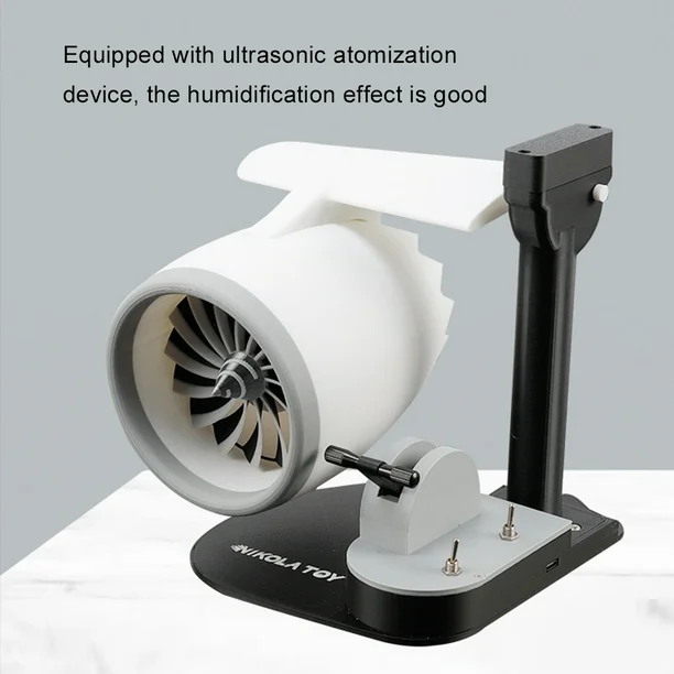 Desktop turbofan engine with adjustable gear (2)